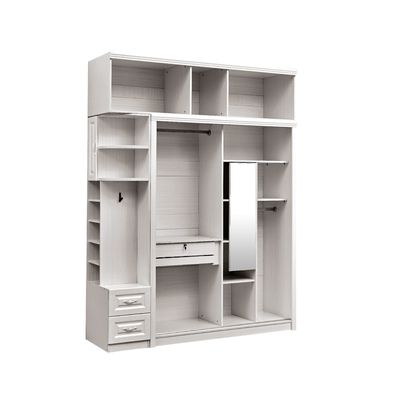Guardaroba di legno bianco amichevole di Eco con altezza lavabile 20cm del portello scorrevole