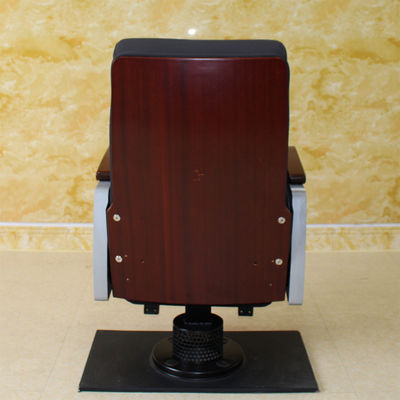 L'unità di elaborazione nera ignifuga di Hall Chairs With del cinema del teatro spuma alta densità pieghevole