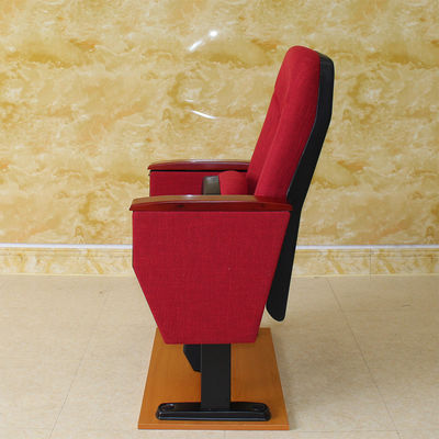 Bene durevole rosso di Hall Chairs Adjustable ISO9001 del cinema del cinema ignifugo