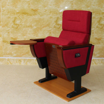 Elettrostatico piegante della spugna dello schienale di Hall Chairs With 500mm del cinema del teatro anti