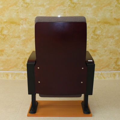 Cinema rosso ipoallergenico Hall Chairs With Crimson Wood del cinema lavabile