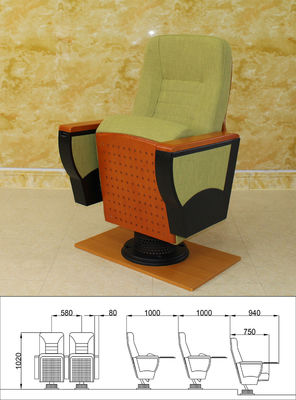 Sbiadirsi di sedili di Multiscene della sedia della sala ipoallergenica del cinema anti